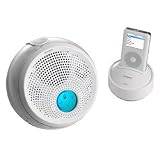 Oregon Scientific IB368 iBallTM Wireless Stereo Speaker with Transmitter Dock for iPod