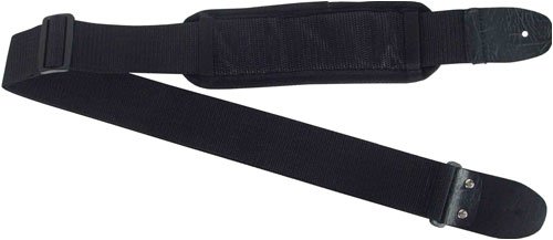 MusicalInstruments: Johnson Padded 2'' Wide Webbed Nylon Guitar Strap   Acoustic or Electric