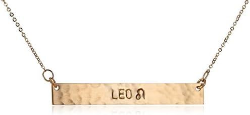 Nashelle Leo Zodiac Bar Necklace
