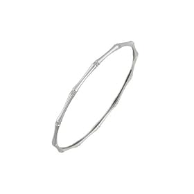 14K White Gold 1 5 ct. Diamond Bangle Bracelet by Katarina Jewelry