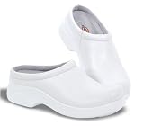 Dickies Jennie Leather Clog in Assorted Colors. Perfect for long hours on your feet!