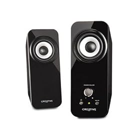 Creative Labs Inspire T12 2.0 Multimedia Speaker System with Bass Flex Technology