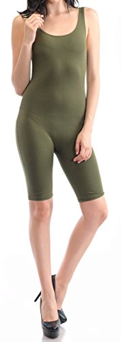 URBAN K WOMENS Tank Top Unitard Short Bodysuits Yoga & Active Wear