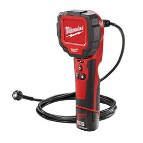 Milwaukee 2314-21 12V Cordless M12 M-Spector 360 Rotating Digital Inspection Camera with 9-ft Cable: Home Improvement