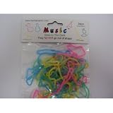 Bama Bandz Music Glow in the Dark Bands Rubber Bandz Band Wristband