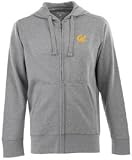 Cal Signature Full Zip Hooded Sweatshirt (Grey) - Medium