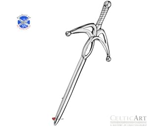 Celtic Art Sterling Silver Kilt Pin (KP025)