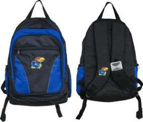 Kansas Jayhawks Backpack by Logo Chair