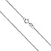 Honolulu Jewelry Company 14K Solid White Gold Cable Chain Necklace