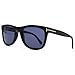 Tom Ford Leo Sunglasses in Shiny Black Blue