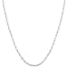 925 Sterling Silver 1.5mm Open Link Chain Necklace