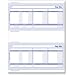 Communisis Sage Compatible Pay Advice Laser or Inkjet 210x102mm - Ref DUKSA011 (500 Forms/1000 Payslips)