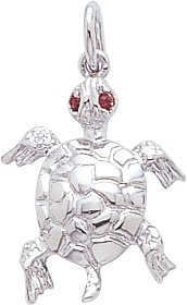 Childrens Toyshop  Jewelry : Turtle Charm by Rembrandt Charms