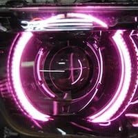 Oracle Lighting CH-CA1013F-P - Chevrolet Camaro LED Halo Fog Light Rings - Pink