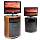 BDI Revo 9980 Oval Rotating TV Stand (Cherry or Espresso)