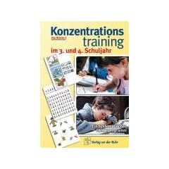 Konzentrationstraining. Ein systematisches F�rderprogramm: Konzentrationstraining im 3. und 4. Schuljahr: BD 2