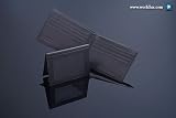 Bosca Nappa Vitello Removable Passcase Wallet - Black 195-100