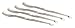 Trudeau Lobster Forks, Set Of 4