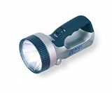 Ansmann MC 2 Plus Krypton-Taschenlampe (3,6 Watt, 500 m, ca. 2,5h, 4 NiMH-Akkus AA/R06) silber
