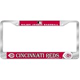 Cincinnati Reds MLB Chrome License Plate Frame