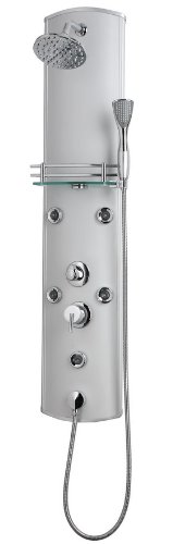 Massage Duschpaneel ALU PANEL