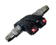 Promax ipad Brake Shoes With Lights 1 Pair Threaded Black