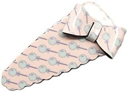 via cacao Snap Clip Lollipop Bow, Soft Pink