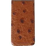 Men's Scully Leather Money Clip w/ID Window Ostrich 2008