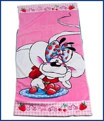 Diddlina Strandtuch  5513 Picknick Badetuch ca 76 x 152 cm