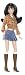 Archie Comics:  Barbie as Veronica Doll with Notebook