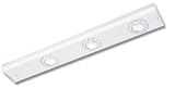 Good Earth Lighting, Inc. G9113-WH-I Sunrise Three-Light 20-Watt Halogen Undercabinet Lighting Bar, White