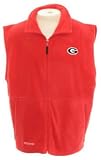 Columbia Georgia Bulldogs Slotback Fleece Vest
