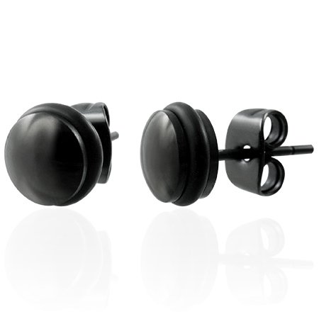 6mm Stud Earrings For Men earrings on men. 6mm Stud Earrings For Men