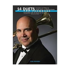Carl Fischer 14 Duets for Trombone Book