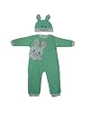 Kids Studio Easter Bunny Coverall & Hat Outfit