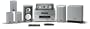 Yamaha YHT-755 Total 730 Watts 6.1 Channel Home Theater in a Box with DVD Player