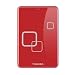 Toshiba E05A050PAU2ER_C 500 GB externe Festplatte (6.4 cm (2.5 Zoll), 5400 rpm, 8MB Cache, USB) rot