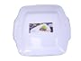 Decorative Living Square Serving Platter with Handles