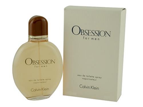 Obsession By Calvin Klein For Men. Eau De Toilette Spray 4 Ounces
