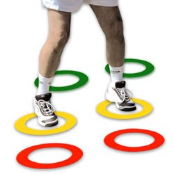 Quick Feet 15'' Donut Set w/Game Booklet (SET)