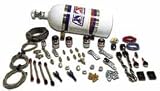 Nitrous Express (20215-12 Buick) Muscle Car EFI Gemini Twin Nozzle Nitrous Kits - All GM EFI (100-300 HP) w/ 12lb Composite Bottle