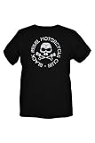 Black Rebel Motorcycle Club Skull And Pistons T-Shirt