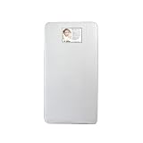 LA Baby Latex Foam Crib Mattress, White