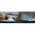 Kauris II - Maxi Yacht Cup Sports Art Poster Print by Carlo Borlenghi, 24x8