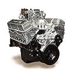 Edelbrock Crate Engine Dual-Quad RPM 9.0:1 Compression C-26 Dual-Quad 2 Square-Bore Manual Choke 500 cfm Long-Style Use Serpentine Drive Belt Natural