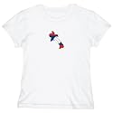 T-Shirt Woman White " Laos Map Color " Country