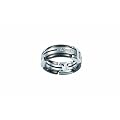 FOSSIL Herrenring Edelstahl  JF83528040