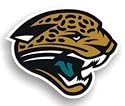 Jacksonville Jaguars 12" Right Logo Car Magnet