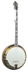 Recording King Artist Deluxe Resonator Banjo, Sunburst Finish