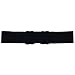 eVogues Plus Size Heart Rhinestone Accented Elastic Fashion Belt